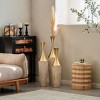 Infurnic Decorative Vases 3PCS Gorgeous Home Decoration, Luxurious Cylinder Vases with Sleek Finishes for Elegant Home Decor, Gold, 36.5"*24"*8 - 2 of 4