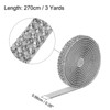 Unique Bargains Self-Adhesive DIY Crafts Decorations Crystal Rhinestone Diamond Ribbon 3 Rolls - 3 of 4