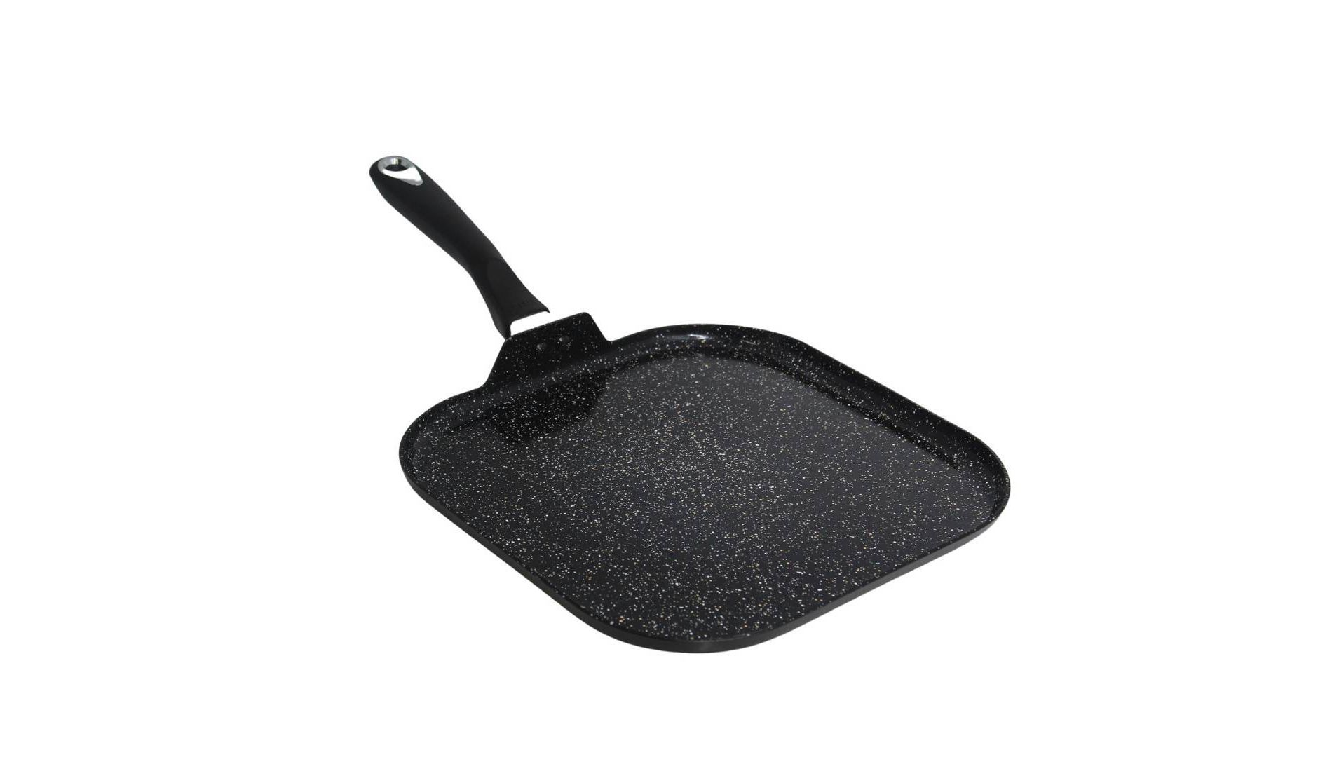 IMUSA 11" Ceramic Bistro Square Griddle Black: Pancake & Tortilla Stovetop Griddle, Aluminum, Hand Wash