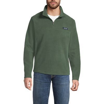 Lands' End Men's Anyweather Fleece Quarter Zip Pullover : Target