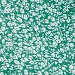 royal green ditsy floral