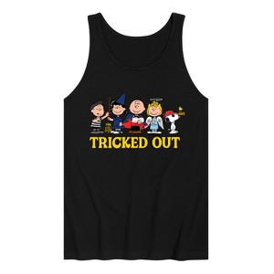 Men's - Peanuts - Tricked Out Graphic Tank Top - 1 of 3