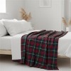 Plaid Flannel Blanket - Soft Throw for Holidays, throw for bedroom, Snuggle, Winter Decor, Plaid Pattern Christmas Gift. - 2 of 4