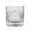 LEMONSODA Premium Double Rocks Whiskey Glasses - Set of 6 - 12 OZ - 4 of 4