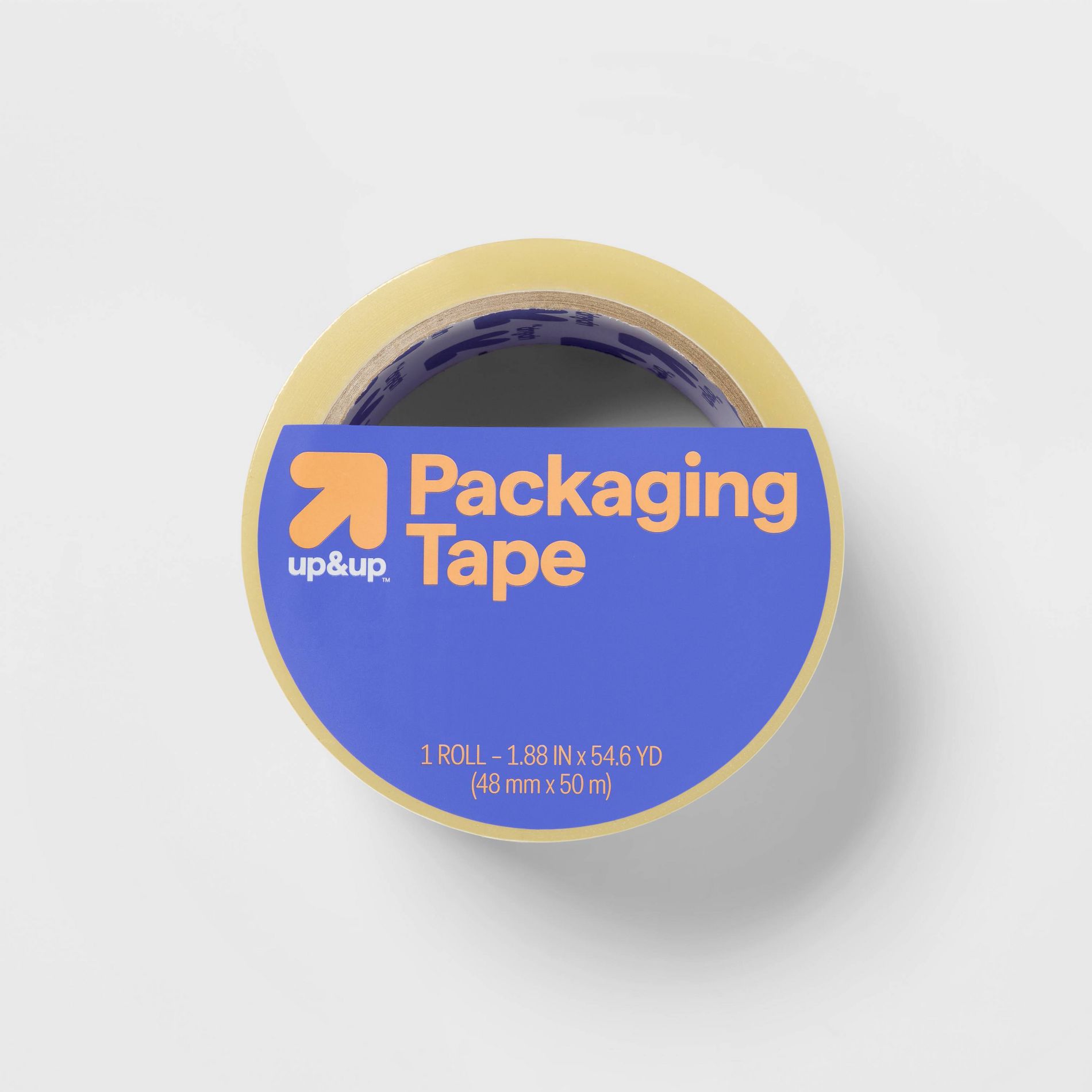 Packaging Tape 1.88" x 54yd - up&up™: Clear Polyresin, 50yd Length, 1.88" Width, Packing & Shipping Tape Refill