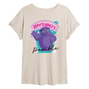 Women's - IF Movie - Anything's Possible Oversized Graphic T-Shirt - 1 of 4
