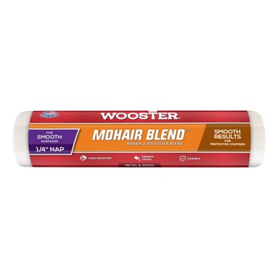 Wooster Mohair Blend 9 in. W X 1/4 in. Regular Paint Roller Cover 1 pk (Case of 12)