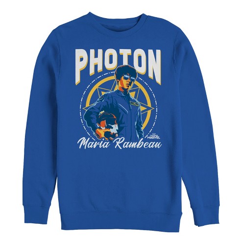 Men's Marvel Captain Marvel Photon Quote Sweatshirt - image 1 of 3