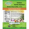 Larissa Veronica Tahitian Vanilla Hazelnut Medium Roast Coffee (Gourmet, Naturally Flavored, Whole Coffee Beans) (16 oz, ZIN: 561479) - 2 of 4