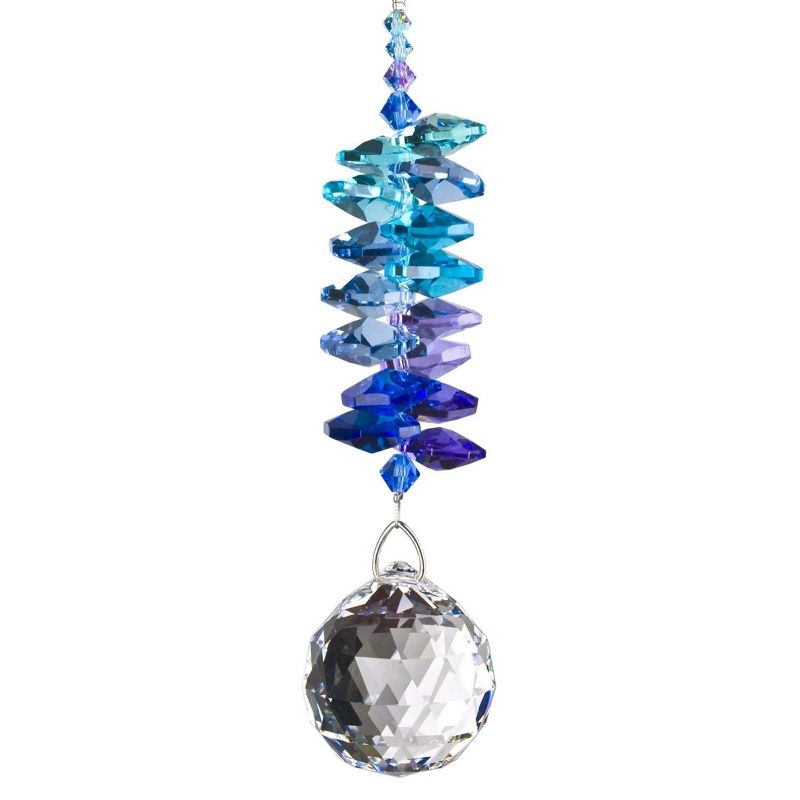 Woodstock Wind Chimes Woodstock Rainbow Makers Collection, Crystal Grand Cascade, 4.5", 4 of 11