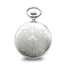 Black Bow Jewelry Charles Hubert Chrome-finish White Dial Pocket Watch 48mm - 3 of 4
