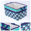 REGALWOVEN Cotton Collapsible Sturdy Handle Lightweight Open Storage Bins 1 Pcs - 2 of 4