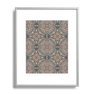 Pimlada Phuapradit Kaasni Gray Metal Framed Art Print - Deny Desings - 1 of 3