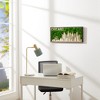 Gulches Chicago Moss City Silhouette Metal Wall Art - Eco-Friendly Skyline Decor - 3 of 4