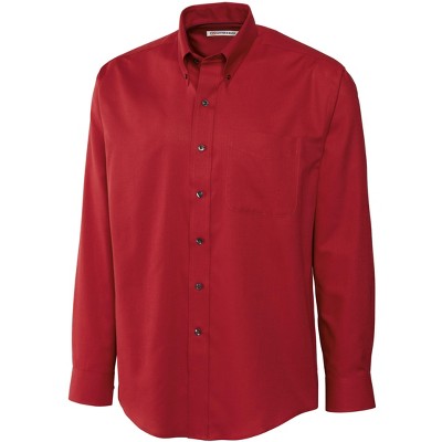 big and tall red dress shirts