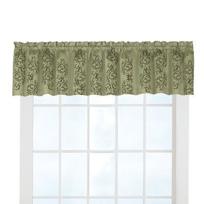 Collections Etc Scroll Insulated Window Valance 50 Wide Sage Target   GUEST 81e1f993 5a8a 47a7 Bfdb 4833290a63d9