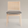 KLAREL Elye Cane Backed Side Chair, Set Of (2) - 2 of 4
