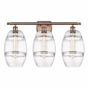 Vaz - 3 Light Bath Vanity In Industrial Style-10.88 Inches Tall and 28 Inches Wide - 1 of 1