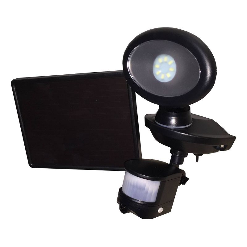 Maxsa Innovations Solar Powered Security Video Camera and Spotlight Black, 1 of 6