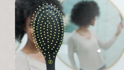 Conair Consciously Minded Porcupine Flexi Head Detangle Hair Brush : Target