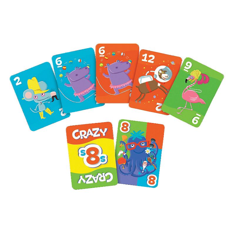 MindWare Crazy 8's Card Game - Books and Music - 48 Pieces, 2 of 3
