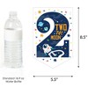 Big Dot of Happiness 2nd Birthday Two the Moon - Outer Space Second Birthday Party Bunting Banner - Party Decorations - Happy 2nd Birthday - 2 of 4