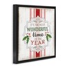 Stupell Industries Festive Holiday Rustic Stripes, 18" x 18" - 3 of 4