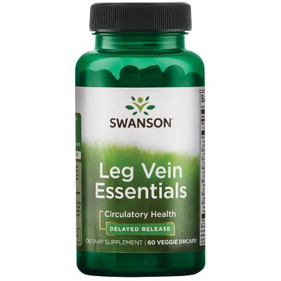 Swanson Leg Vein Essentials - Delayed Release 60 Veggie DrCapsules