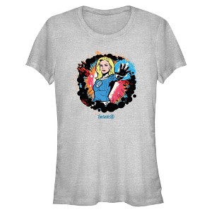 Juniors The Fantastic Four: First Steps Invisible Woman Power T Shirt - 1 of 2