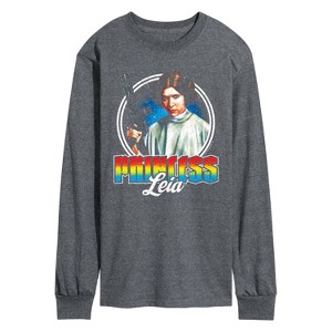 Men's - Star Wars - Princess Leia Long Sleeve Graphic T-Shirt - 1 of 3