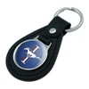 Ford Mustang Logo Black Leather Keychain - 2 of 4