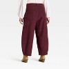 Women's High-Rise Corduroy Barrel Jeans - Universal Thread™ - 2 of 3