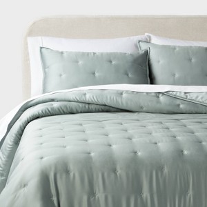 3pc TENCEL™ Comforter and Sham Set - Threshold™ - 1 of 4