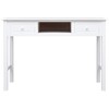 vidaXL Writing Desk White 43.3 in.x17.7 in.x29.9 in. Wood - 4 of 4