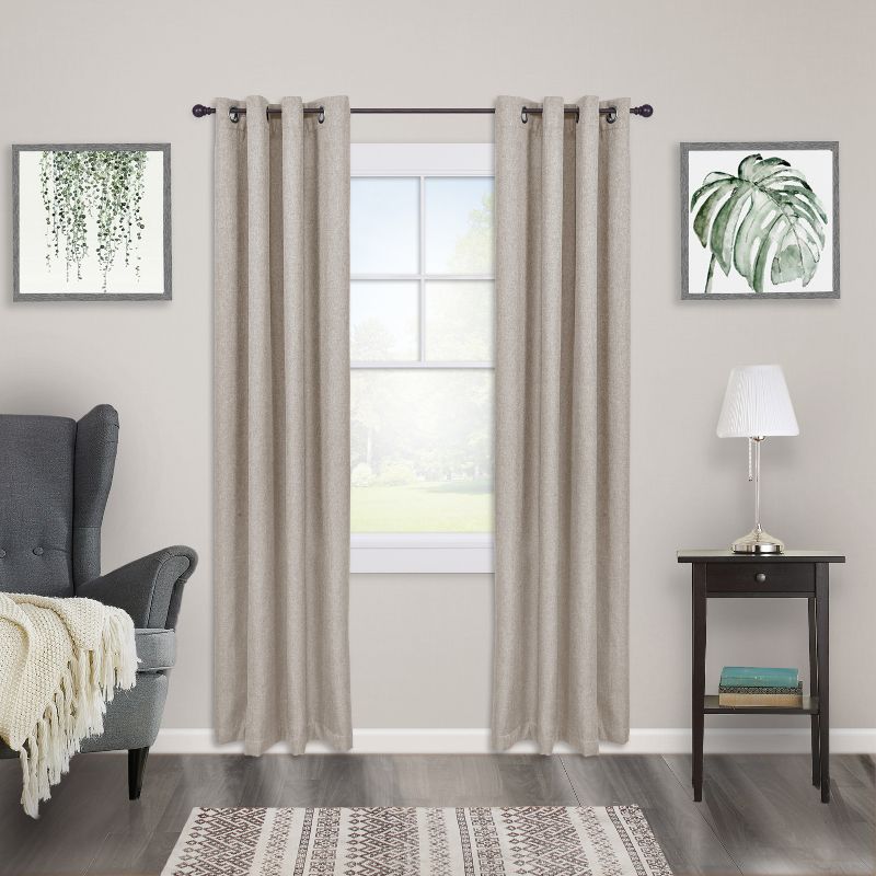 Kenney Bryce 3/4" Standard Decorative Window Curtain Rod, 3 of 5