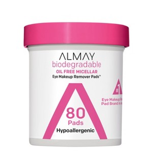 Almay Biodegradable Oil Free Micellar Eye Makeup Remover Pads - 1 of 4