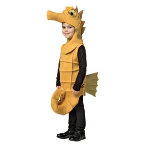 Imposta Costumes Toddler Seahorse Costume Bodysuit Gold 3T-4T - 1 of 1