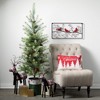 20.5"H and 28"H Sullivans Plaid Standing Deer Figurines - Set of 2, Christmas Decor, Multicolored - 3 of 3