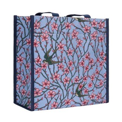 Signare USA Almond Blossom And Swallow V&A Licensed Shopper Bag