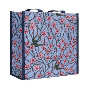 Signare USA Almond Blossom And Swallow V&A Licensed Shopper Bag - 1 of 4