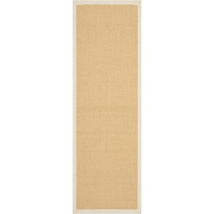 Natural Fiber Bermuda Sisal  NF441 Power Loomed Indoor Rugs - Safavieh - 1 of 4