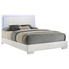 Queen Size Platform Bed with LED Headboard for Bedroom - 4 of 4