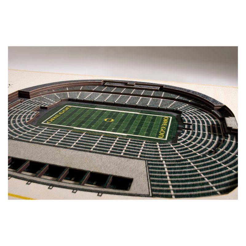 NCAA Oregon Ducks 5-Layer StadiumViews 3D Wall Art, 2 of 6