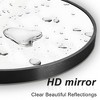 Lirago Accent Mirror Vanity Mirror Decor Mirror Wall Mirror 36x24 Black - 4 of 4
