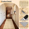 Area carpet,linen designed floor carpet,used for living rooms, bedrooms and offices - 4 of 4
