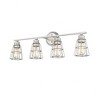 Millennium Lighting 4 - Light Vanity in  Brushed Nickel - 4 of 4