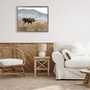 Stupell Industries Moose Wanderer Mountain Valley Floating Frame Canvas Art - 3 of 4