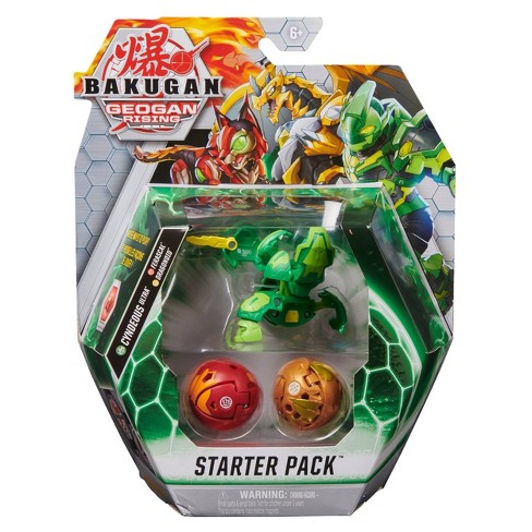 Bakugan Starter Pack - Cyndeous Ultra and 2 Bakugan