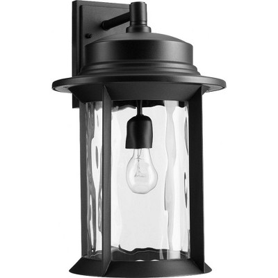 Quorum Lighting Charter Noir Outdoor Wall Light