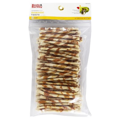 Chicken Wrapped Rawhide Twists 100ct 